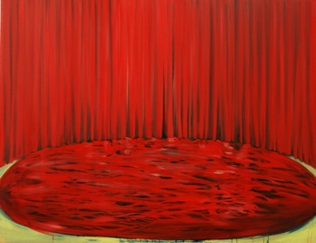 “Miền ký ức” - Dấu ấn những khoảnh khắc kỷ niệm - 3 Rạp hát (Theatre) - 116,8x91cm