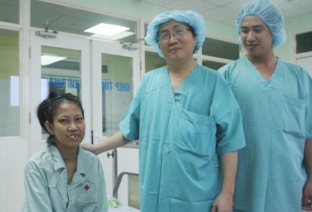 Chị Tú đã khỏe mạnh, tươi tắn hoàn toàn