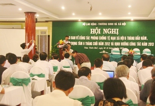 Hội nghị giao ban về công tác phòng chống tệ nạn xã hội