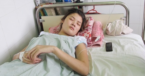 Cô nữ sinh năm cuối đối mặt sự sống từng ngày