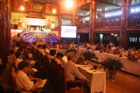 Quang cảnh buổi hội thảo