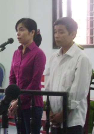 2 bị cáo Thế và Nhung