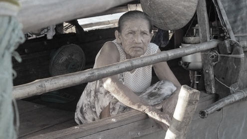 Bữa cơm của gia đình anh Toan