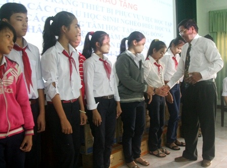 Cận cảnh góc học tập mới của học sinh nghèo xứ Huế