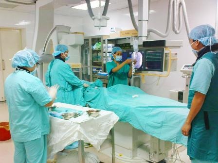 Phòng can thiệp tim mạch của Khoa Cấp cứu – Tim mạch Can thiệp