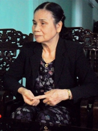 Cô Hoàng Thị Nở hồi tưởng về những năm tháng chiến tranh ác liệt.