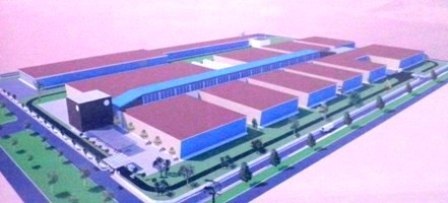 Phối cảnh tổ hợp nhà máy pin mặt trời sau khi hoàn thành