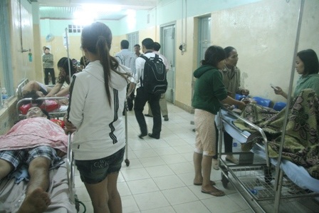 Một số bệnh nhân bị bệnh rất nặng, phải chuẩn bị mổ cứu mạng sống