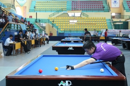 Khai mạc Giải Billiards & Snooker Vô địch quốc gia - 1 Các vận động viên thi đấu ngày đầu tiên (ảnh: Sở VH,TT&DL tỉnh TT-Huế)