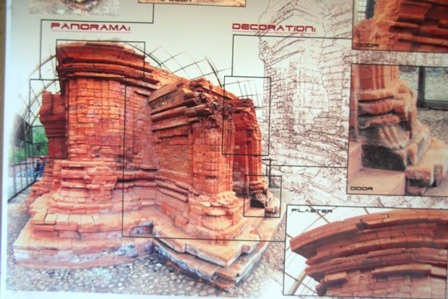 Mỗi phần của tháp Chăm được phân tích, chỉ ra cụ thể và rất khoa học