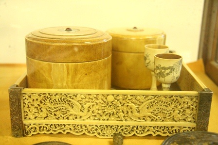 Tò mò đi xem “tứ thú” ngày xưa - 5 Khay trà cổ lạ