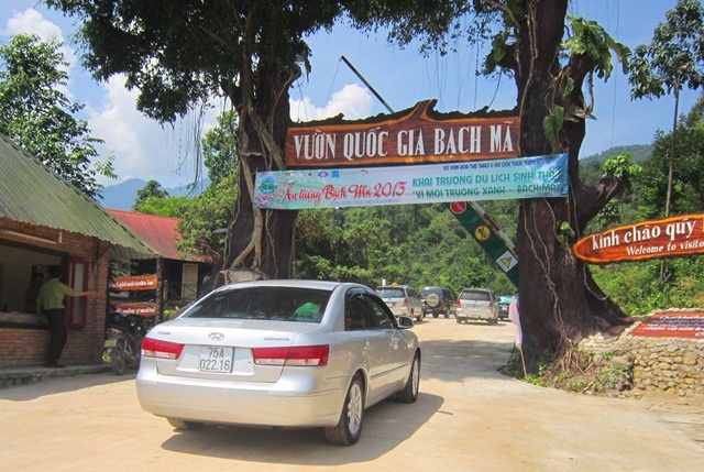 “Thành phố trên mây” Bạch Mã mở cửa trở lại - 1 Thông xe lên đỉnh Bạch Mã
