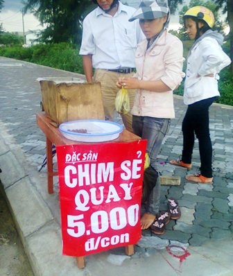 Vịt con chết “đội lốt” chim sẻ quay? - 1 Chim sẻ quay với giá 5.000đ/con