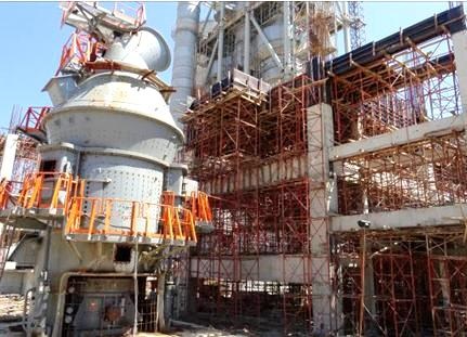 Đứt cáp vận thăng, một công nhân tử vong - 1 Công trình xây dựng nhà máy xi măng Đồng Lâm (ảnh: Xi măng Đồng Lâm)