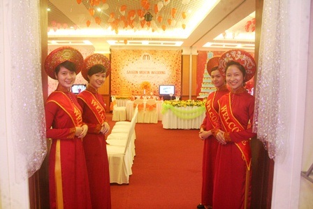 Ấn tượng với “Triển lãm Cưới” quy mô lần đầu tại Huế - 3 Không gian tiệc cưới