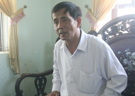 Ông Mai Chiến, Hạt trưởng Kiểm lâm huyện Phong Điền trả lời báo