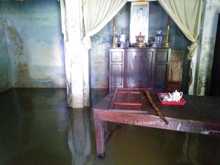Nhiều địa phương mong lũ "tới tầm" để... diệt chuột - 8 Lụt vào còn tẩy sạch bụi bẩn ở nhà dân