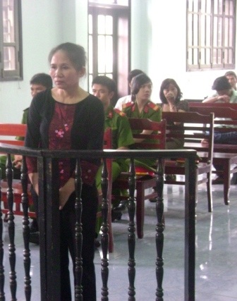 Phạm Thị Hường trước tòa
