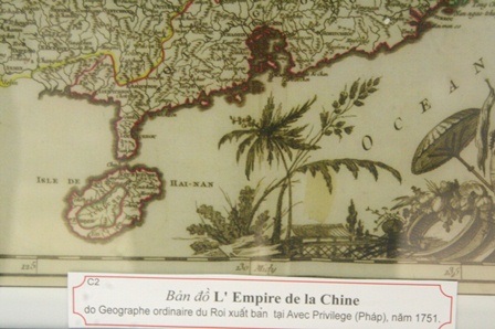 Triển lãm những bằng chứng khẳng định Hoàng Sa, Trường Sa là của Việt Nam - 10 Bản đồ Chinese Empire do Business Atlas, Rand McNally xuất bản tại Chicago (Mỹ) năm 1904