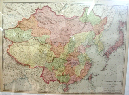 Triển lãm những bằng chứng khẳng định Hoàng Sa, Trường Sa là của Việt Nam - 12 Bản đồ Chinese Empire do Business Atlas, Rand McNally xuất bản tại Chicago (Mỹ) năm 1904