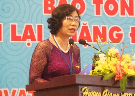 Bảo tồn bền vững các khu di sản Việt Nam: nhìn từ cố đô Huế - 1 Bà
Đặng Thị Bích Liên, Thứ trưởng Bộ VH,TT&VL
