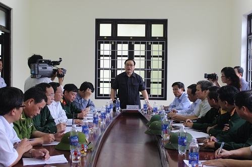 Phó Thủ tướng chỉ đạo công tác phòng chống siêu bão tại Huế