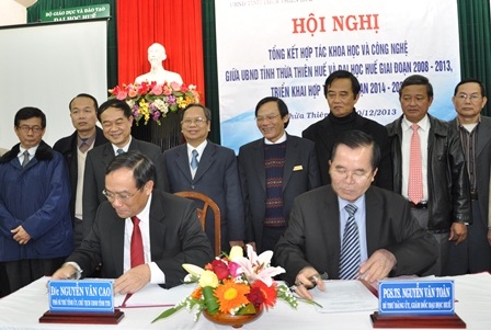 Đại diện nhiều ban ngành của tỉnh TT-Huế và ĐH Huế tham dự hội nghị