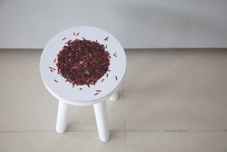 Món ăn bình dân Việt Nam biến hóa dưới góc máy nghệ sỹ Đức - 12 Chiếc ghế in hình nguyên liệu món ăn