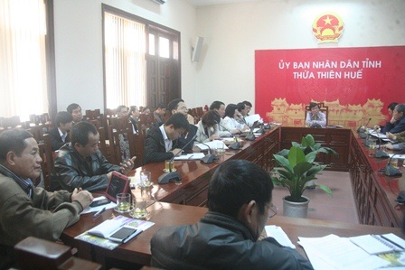 Cuộc họp các đơn vị báo chí bảo trợ thông tin cho Festival Huế 2014