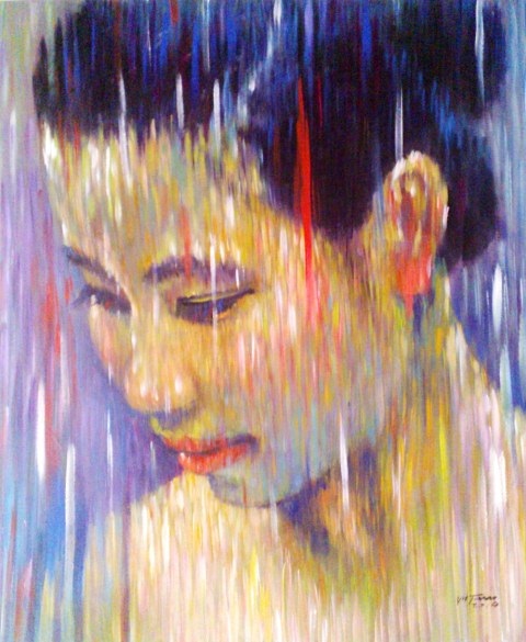 Phòng tranh nam họa sĩ dành tặng phái đẹp ngày 8/3 - 5 Duyên - Võ Duy Tâm