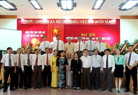 5 năm, Hội Khuyến học TT-Huế vận động hơn 70 tỷ đồng - 3 Ra mắt Ban chấp hành mới Hội Khuyến học tỉnh Thừa Thiên Huế nhiệm kỳ 2014-2019