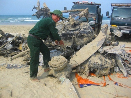 Phần quạt và lốp khá nguyên vẹn sẽ được ưu tiên giữ lại