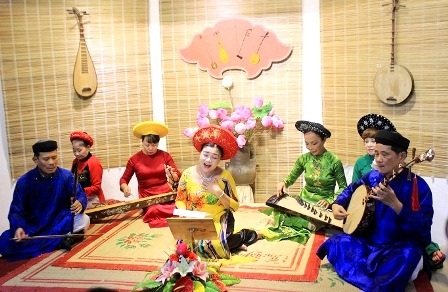 Không gian đậm chất nghệ thuật của buổi buổi diễn