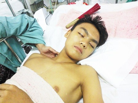 Em vẫn chưa mở mắt được sau gần 10 ngày