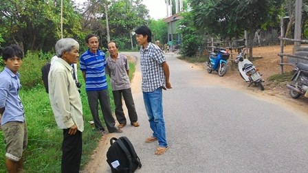 Nhiều người dân không đồng tình với ý kiến của công an Thị xã Hương Thủy