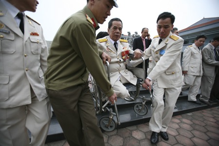 Thiếu tá tình báo Nguyễn Văn Thương (ảnh Đoàn Kỳ Thanh).