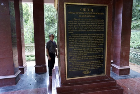 Trở về nơi thành lập Đội Việt Nam tuyên truyền Giải phóng quân