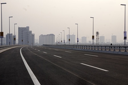 Đường dẫn về thành phố Hà Nội.