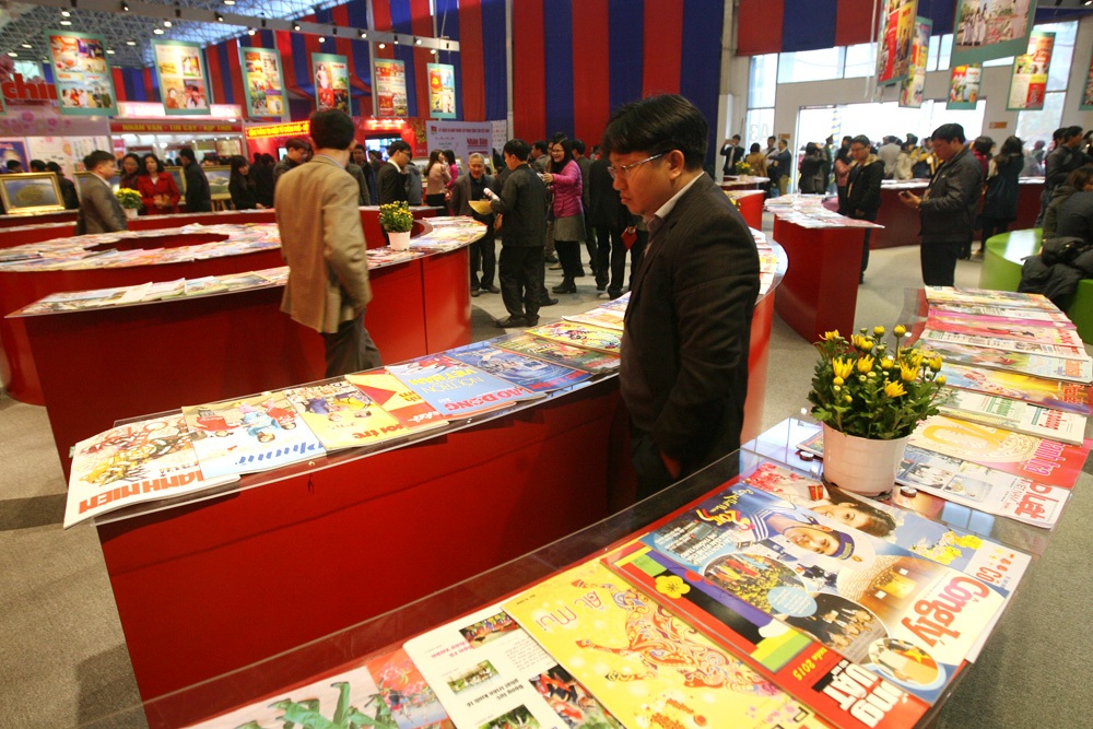 Hôi báo Xuân Ất Mùi 2015 toàn quốc là sự kiện văn hóa - báo chí lớn nhất của báo giới cả nước.