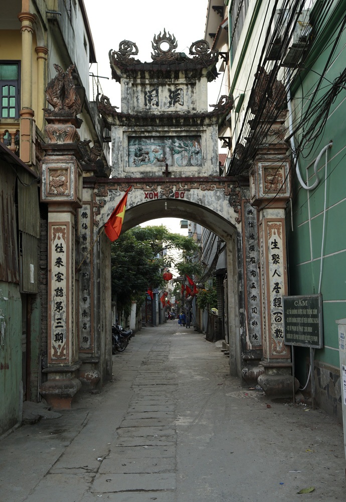 Ấn tượng những chiếc cổng làng ở vùng ven Hà Nội