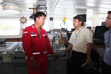 Tàu Bình Minh 02 đã về đến Cảng Nha Trang - 2 Tàu Bình Minh 02 đã về đến Cảng Nha Trang - 2