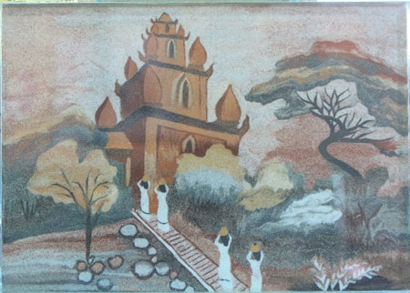 Ấn tượng tranh cát “vẽ” Bác Hồ tại Festival Biển 2011 - 6