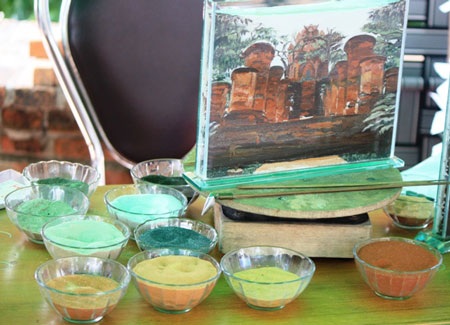 Ấn tượng tranh cát “vẽ” Bác Hồ tại Festival Biển 2011 - 9