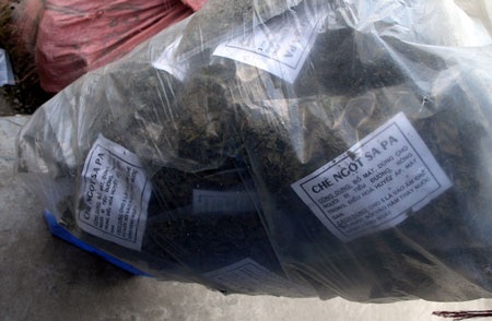 Trà độc bày bán tràn lan cho du khách - 1 Trà độc bày bán tràn lan cho du khách - 1