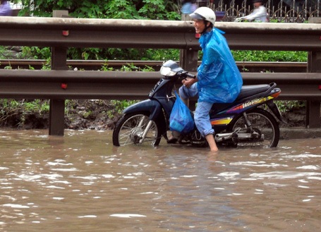 Đường Thủ đô “rùng rợn” như... đường rừng - 4