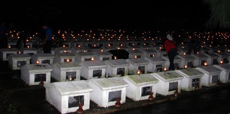 Hàng nghìn ngọn nến tri ân các anh hùng liệt sĩ - 22