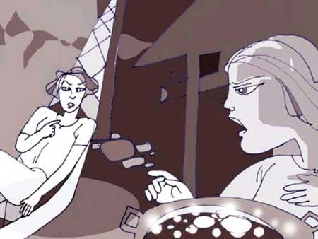 Bi kịch chị chồng tạt dầu sôi vào mặt em dâu  - 1