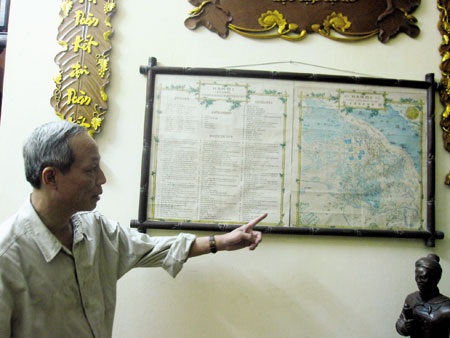 Tấm bản đồ hiện đại đầu tiên của Hà Nội - 1