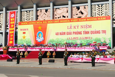 Tưng bừng kỷ niệm 40 năm giải phóng Quảng Trị - 1 Tưng bừng kỷ niệm 40 năm giải phóng Quảng Trị