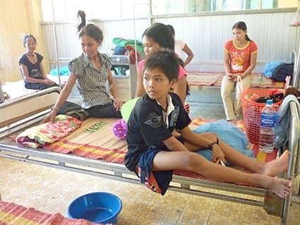 Tường trình từ tâm điểm bệnh “lạ” - 1 Tường trình từ tâm điểm bệnh “lạ”